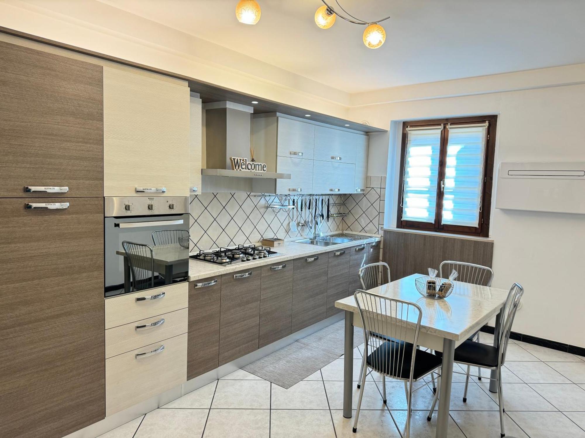 Family Stylish Apartment 诺尔恰 外观 照片